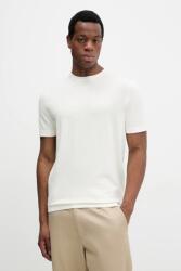 Lindbergh t-shirt bézs, sima, 30-800172 - bézs L