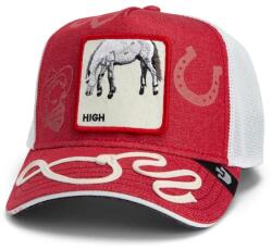 Goorin Bros baseball sapka Way Up piros, nyomott mintás, 101-1806 - piros Univerzális méret