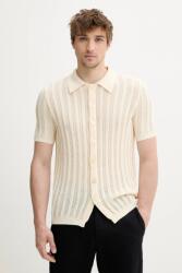 Barena Venezia pamut ing Camicia Mola galléros, bézs, regular, KNU5115.2741 - bézs L