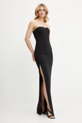 Elisabetta Franchi ruha fekete, maxi, egyenes, ABR4652E2 - fekete 40