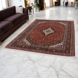 Bakhtar Selyem szőnyeg Sialk téglavörös 180x270 iráni viszkóz selyem szőnyeg (533-180x270-BrickRed)