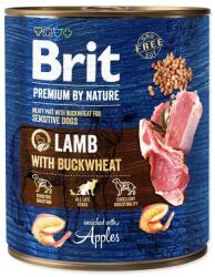 Brit Premium by Nature Lamb & Buckwheat - Bárányos, hajdinás kutyakonzerv 800g