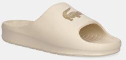 Lacoste papucs SERVE SLIDE 2.0 bézs, 49CMA0024 - bézs Férfi 39.5