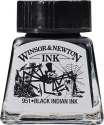 Winsor & Newton Fekete (indiai) rajztinta 14ml Winsor & Newton