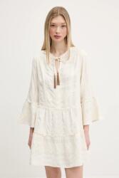 Superdry ruha bézs, mini, harang alakú, W8011916A-ZEA - bézs L