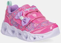 Skechers gyerek sportcipő S LIGHTS HEART LIGHTS rózsaszín, 303258N - rózsaszín 24