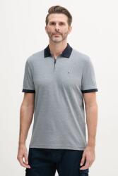 Tommy Hilfiger poló szürke, sima, MW0MW38492 - szürke M
