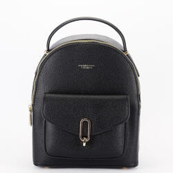 Diana&Co Rucsac negru casual DRM712-3 18 (DRM712-3PTBLACK)