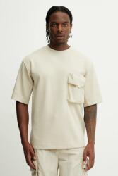 Oakley t-shirt RESERVE bézs, sima, FOA406834 - bézs XL
