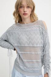 GUESS pulóver NELLIE könnyű, W5GR21 Z3E22 - kék XL
