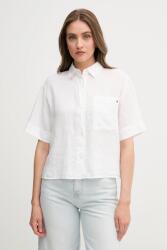 Tommy Hilfiger len ing galléros, bézs, relaxed, WW0WW44720 - bézs 42