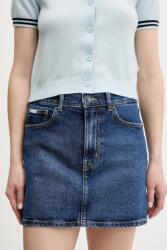 Guess Jeans farmer szoknya sötétkék, mini, egyenes, W5GD0Q D5M44 - sötétkék 27