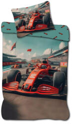  Forma 1 Race gyerek, ovis ágyneműhuzat 100×135cm, 40×60 cm (BRM019898)