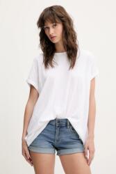 Superdry t-shirt fehér, W1011647A-01C - fehér S