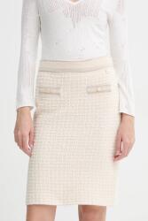 Blugirl Blumarine szoknya bézs, midi, ceruza fazonú, RA5077. MS016 - bézs S