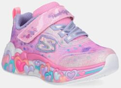 Skechers gyerek sportcipő ETERNAL HEART LIGHTS rózsaszín, 302696N - rózsaszín 26