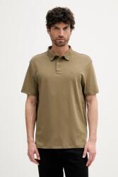 Calvin Klein pamut póló zöld, sima, LV04LB276G - zöld S - answear - 31 990 Ft