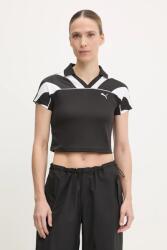 PUMA poló fekete, 629783 - fekete XS