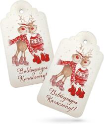 Nyomtatott dekorkarton - Vintage karácsonyi tábla 2db/csomag