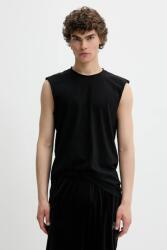 Superdry pamut póló fekete, M6010897A-02A - fekete M