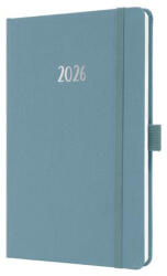 Sigel Naptár, A5, heti, 2026, dombornyomott borító, SIGEL "Jolie", kobalt kék (J6401) - iroszer24
