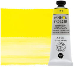 Pannoncolor akrilfesték - 149 PERMANENT CITROMSÁRGA 38 ml
