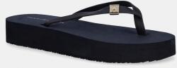 Tommy Hilfiger flip-flop ELEVATED CHIC BEACH SANDAL sötétkék, lapos talpú, FW0FW08523 - sötétkék Női 39