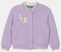 Benetton gyerek felső lila, nyomott mintás, 32N4G503P - lila 104