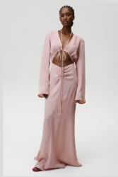 Undress Code ruha Lilith Dress rózsaszín, maxi, harang alakú, 878 - rózsaszín S