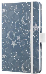Sigel Naptár, A6, heti, 2026, kemény borító, SIGEL "Jolie", Cosmic Fantasy Blue (J6348)