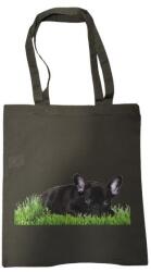  Bulldog-olívazöld vászontáska (BLLV01)