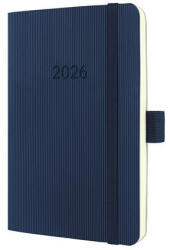 Sigel Naptár, A6, heti, 2026, puha borító, SIGEL "Conceptum", éjkék (C2633) - iroszer24