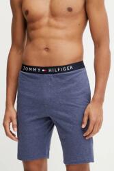 Tommy Hilfiger pamut pizsama alsó sötétkék, sima, UM0UM03578 - sötétkék XL