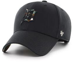 47 brand pamut baseball sapka MLB Detroit Tigers fekete, nyomott mintás, B-DGTSM09CTP-BK - fekete Univerzális méret
