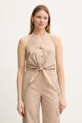 Marciano Guess pamut top PAT bézs, 5GGH30 7315A - bézs 38 - answear - 35 990 Ft