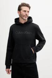 Calvin Klein felső fekete, nyomott mintás, kapucnis, LVGMS5W340 - fekete XL