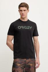 Oakley pamut póló MARK II fekete, nyomott mintás, FOA404011 - fekete L - answear - 9 390 Ft