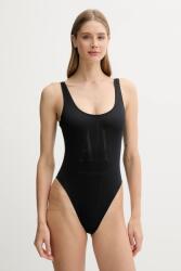 Giorgio Armani egyrészes fürdőruha fekete, puha kosaras, XW000912 AF13650 - fekete L