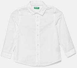 United Colors of Benetton gyerek ing pamutból fehér, 5DGXGQ00I - fehér 98