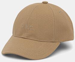 APC A. P. C. pamut baseball sapka casquette charlie bézs, sima, COGYX. M24069 - bézs 56