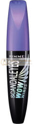 Rimmel Scandaleyes Wow Wings Szempillaspirál Extreme Black, 12ml