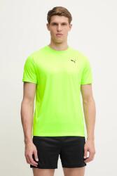 PUMA edzős póló Tad Essentials zöld, sima, 525908 - zöld L - answear - 8 590 Ft