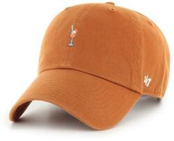 47 brand pamut baseball sapka Drink Base Runner Icon narancssárga, nyomott mintás, XX-BSRIC1411GWS-BO - narancssárga Univerzális méret