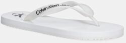 Calvin Klein Jeans flip-flop BEACH SANDAL TRANSPARENT TPU fehér, lapos talpú, YW0YW01829 - fehér Női 37