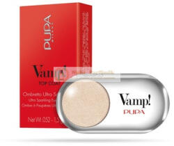 PUPA Vamp Top Coat Szemhéjpúder 206 Csillogó Arany
