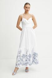 GUESS ruha fehér, maxi, harang alakú, W5GT26 WH580 - fehér L