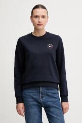 Tommy Hilfiger pamut melegítőfelső sötétkék, nyomott mintás, DW0DW20639 - sötétkék L
