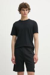 Superdry pamut póló fekete, sima, M1012226A-12A - fekete XXL