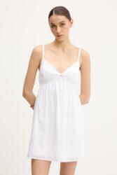 Hollister Co Hollister Co. pamut ruha fehér, mini, harang alakú, KI359-5065 - fehér XS