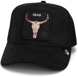Goorin Bros baseball sapka The Suede Skull fekete, nyomott mintás, 101-2125 - fekete Univerzális méret
